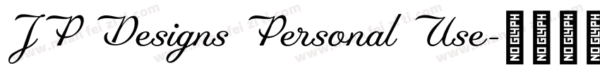 JP Designs Personal Use字体转换